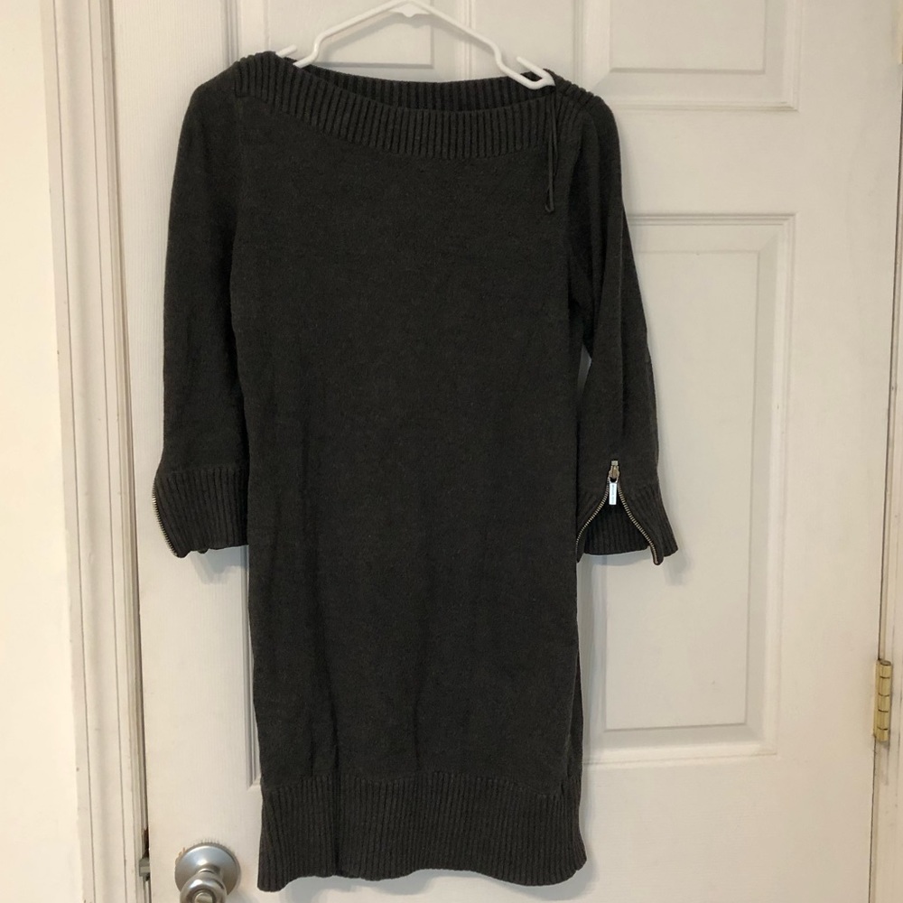 Gray Sweater Dress, size S